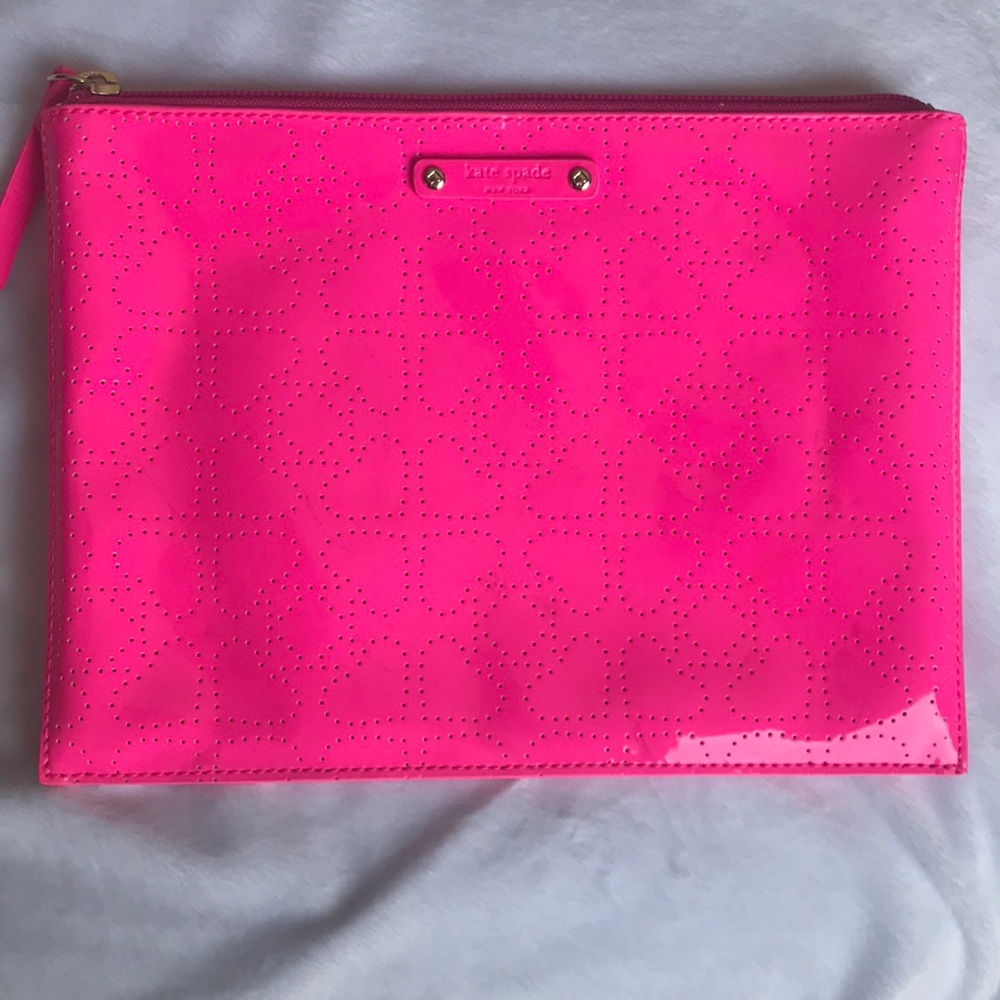Kate Spade patent leather pouch.
